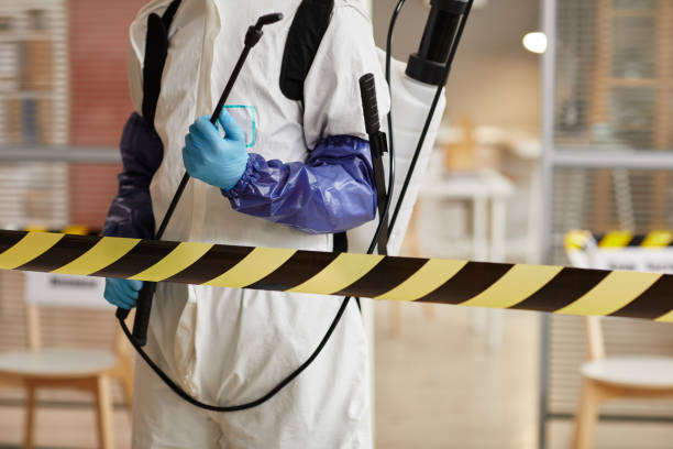 Professional Biohazard Cleanup technician working in Lagunitas, CA